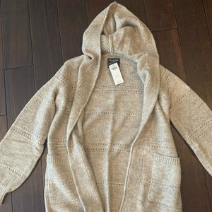XS Hooded Cardigan - Fall/Winter 2019 Oatmeal